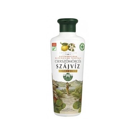 Herbária szájvíz cserszömörcés citromos 250ml