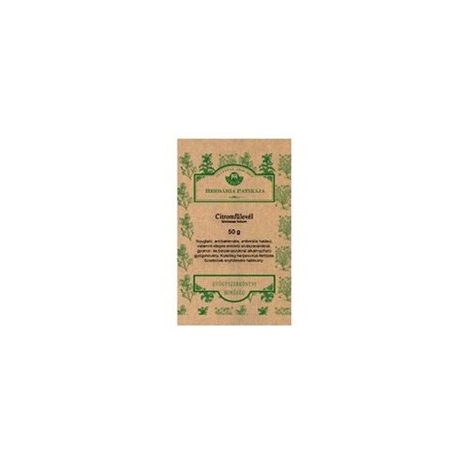 Herbária tea citromfű levél szálas 50g