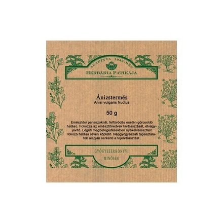 Herbária tea ánizstermés szálas 50g