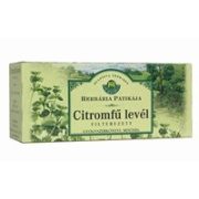 Herbária tea citromfű levél filteres 25db
