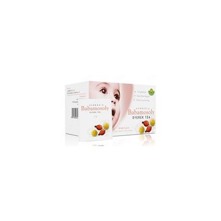 Herbária tea babamosoly gyerek filteres 20db