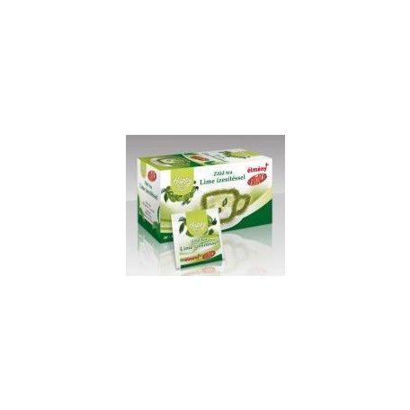 Herbária tea lime ízű zöld tea filteres 20db