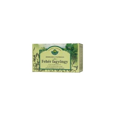 Herbária tea fehér fagyöngy filteres 