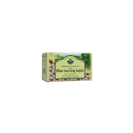 Herbária tea bíbor kasvirág hajtásvég filteres 20db