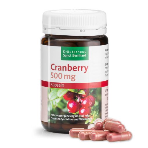 SANCT BERNHARDT TŐZEGÁFONYA 500MG 90DB