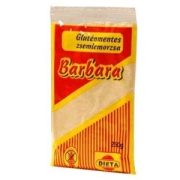 GLUTÉNMENTES BARBARA ZSEMLEMORZSA 250G