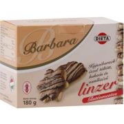   GLUTÉNMENTES BARBARA LINZER KAJSZIBARACK ÍZZEL TÖLTÖTT 150G