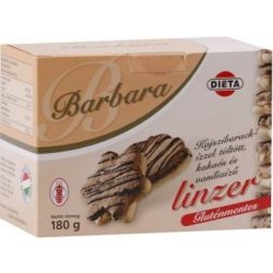   GLUTÉNMENTES BARBARA LINZER KAJSZIBARACK ÍZZEL TÖLTÖTT 150G