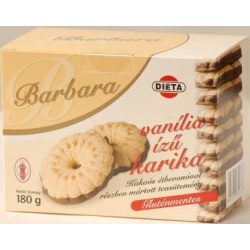 GLUTÉNMENTES BARBARA VANÍLIÁS KARIKA 150G