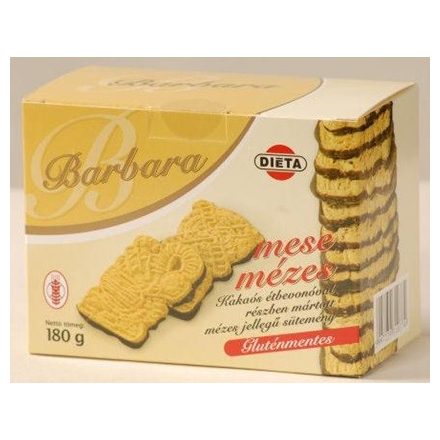 GLUTÉNMENTES BARBARA MESE MÉZES ÉTCSOKI 150G