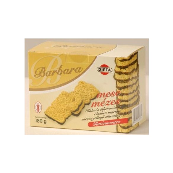 GLUTÉNMENTES BARBARA MESE MÉZES ÉTCSOKI 150G