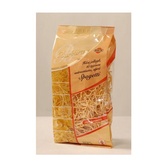 GLUTÉNMENTES BARBARA TÉSZTA SPAGETTI 200G