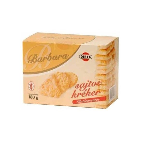 GLUTÉNMENTES BARBARA KRÉKER SAJTOS 150G