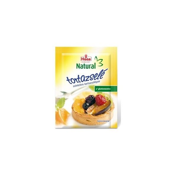 GLUTÉNMENTES HAAS NATURAL TORTAZSELÉPOR SZÍNTELEN 11G
