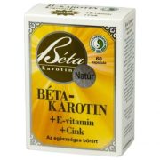   DR.CHEN BÉTA-KAROTIN + E-VITAMIN+CINK LÁGYZSELATIN KAPSZULA 60DB
