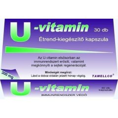 TAWELLCO U-VITAMIN 300MG KAPSZULA 30DB