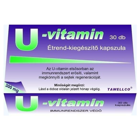 TAWELLCO U-VITAMIN 300MG KAPSZULA 30DB