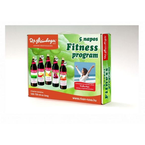 DR.STEINBERGER 5 NAPOS FITNESS PROGRAM CSOMAG 3750ML