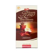 SWEET ROSE TÖLTÖTT KÁVÉS TEJCSOKI FRUKTÓZZAL 100G