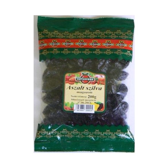NATURFOOD ASZALT SZILVA 200G