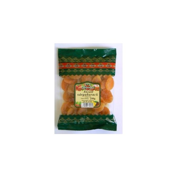 NATURFOOD ASZALT SÁRGABARACK 200G