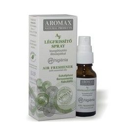   AROMAX ANTIBAKTERIA SPRAY EUKALIPTUSZ + BORSMENTA + KAKUKKFŰ 20ML