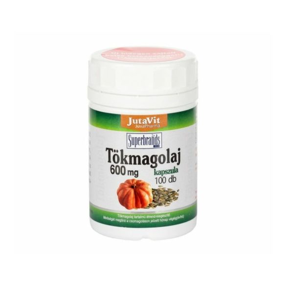 JUTAVIT TÖKMAGOLAJ 600MG KAPSZULA 100DB