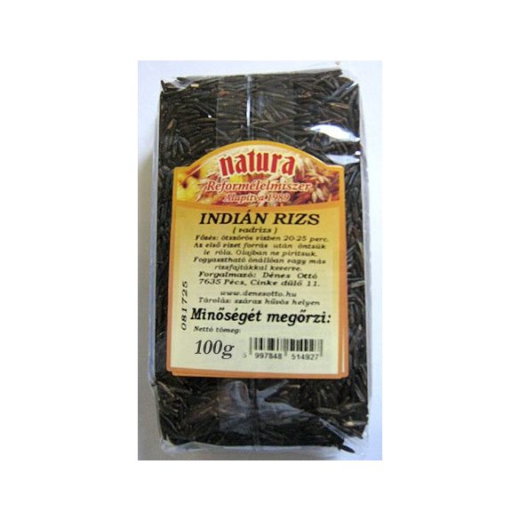 NATURA INDÍÁN VADRIZS INDIÁN RIZS 100G