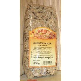 DÉNES-NATURA RIZSKEVERÉK VADRIZZSEL 500G