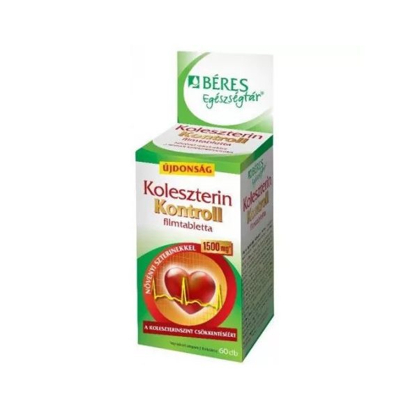 BÉRES KOLESZTERIN KONTROLL FILMTABLETTA 60DB