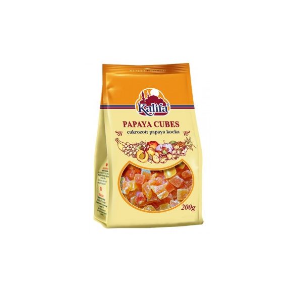 Kalifa papaya kocka aszalt 200g