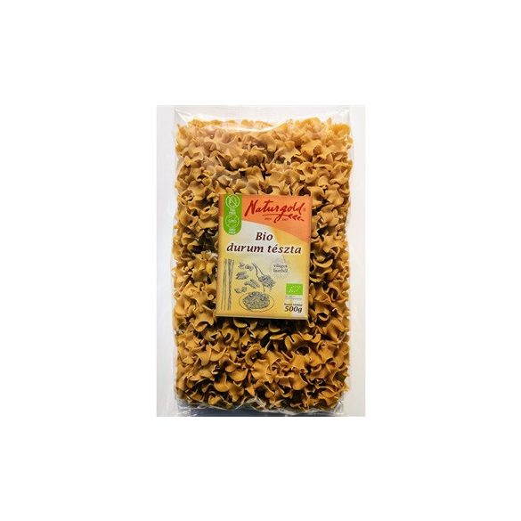 BIO NATURGOLD DURUM TÉSZTA FODROS NAGYKOCKA 500G