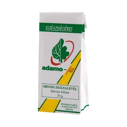 ADAMO TEA ORVOSI ZSÁLYALEVÉL SZÁLAS 30G