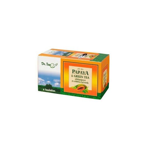 Dr.tea papaya+zöldtea filteres 20db
