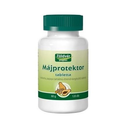 Zöldvér májprotektor tabletta 120db