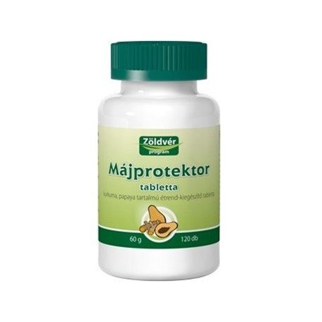 Zöldvér májprotektor tabletta 120db