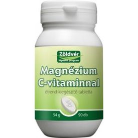 Zöldvér magnézium c-vitaminnal 90db