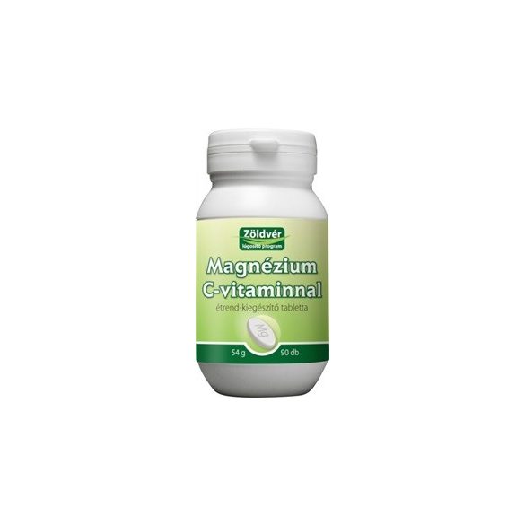 Zöldvér magnézium c-vitaminnal 90db