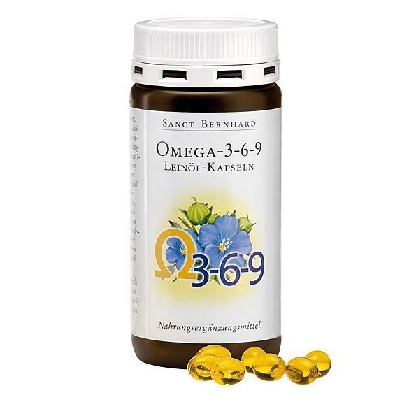 SANCT BERNHARD LENMAGOLAJ OMEGA 3-6-9 KAPSZULA 180DB