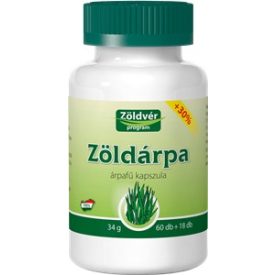 Zöldvér zöldárpa kapszula 78db
