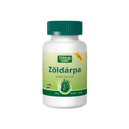 Zöldvér zöldárpa kapszula 78db