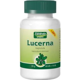 Zöldvér lucerna kapszula 78db