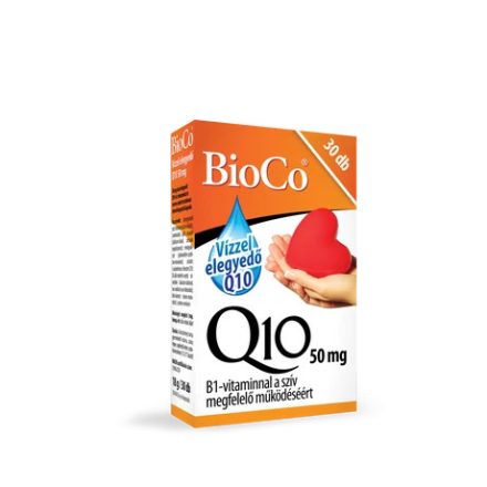 BIOCO Q10 50MG VÍZOLDÉKONY KAPSZULA 30DB