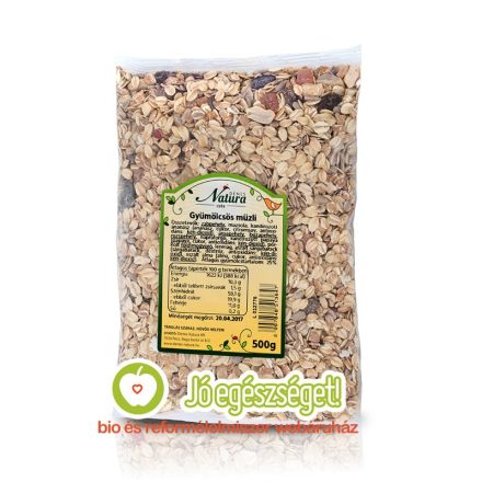 DÉNES-NATURA GYÜMÖLCSÖS MÜZLI 500G