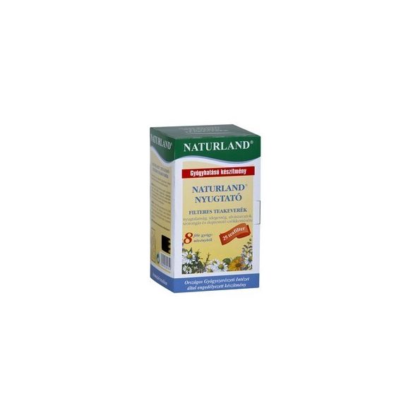 NATURLAND TEAKEVERÉK NYUGTATÓ FILTERES 25DB