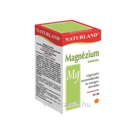 NATURLAND MAGNÉZIUM TABLETTA 60DB