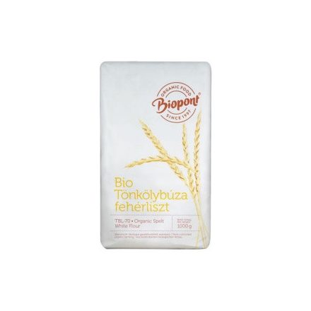 BIO BIOPONT FEHÉR TÖNKÖLYBÚZALISZT (TBL-80) 1000G