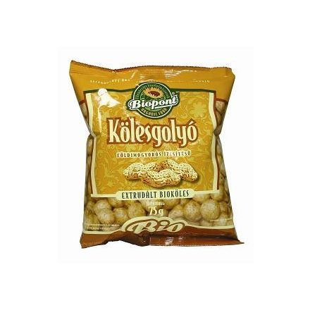 BIO BIOPONT KÖLESGOLYÓ EXTRUDÁLT FÖLDIMOGYORÓS 75G