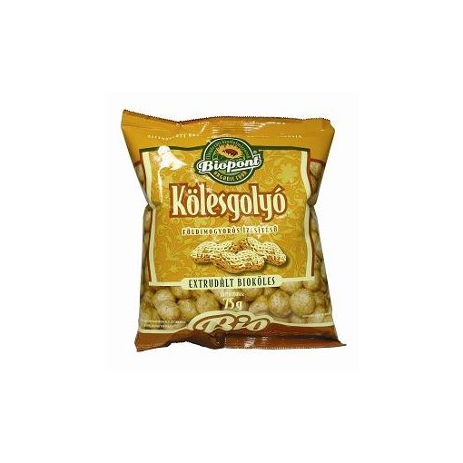 BIO BIOPONT KÖLESGOLYÓ EXTRUDÁLT FÖLDIMOGYORÓS 75G