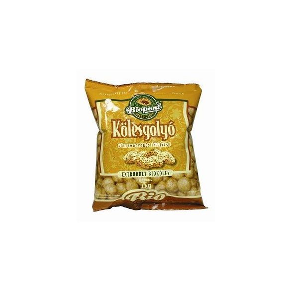 BIO BIOPONT KÖLESGOLYÓ EXTRUDÁLT FÖLDIMOGYORÓS 75G